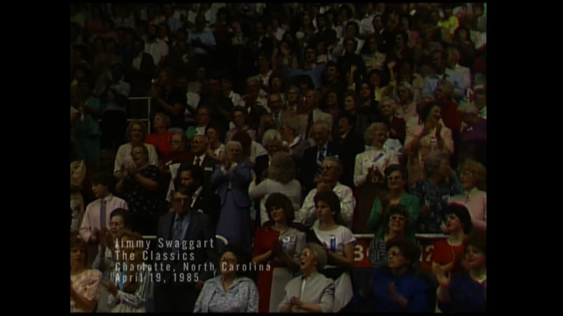 CHARLOTTE, NORTH CAROLINA - 04/19/1985 FRIDAY CRUSADE