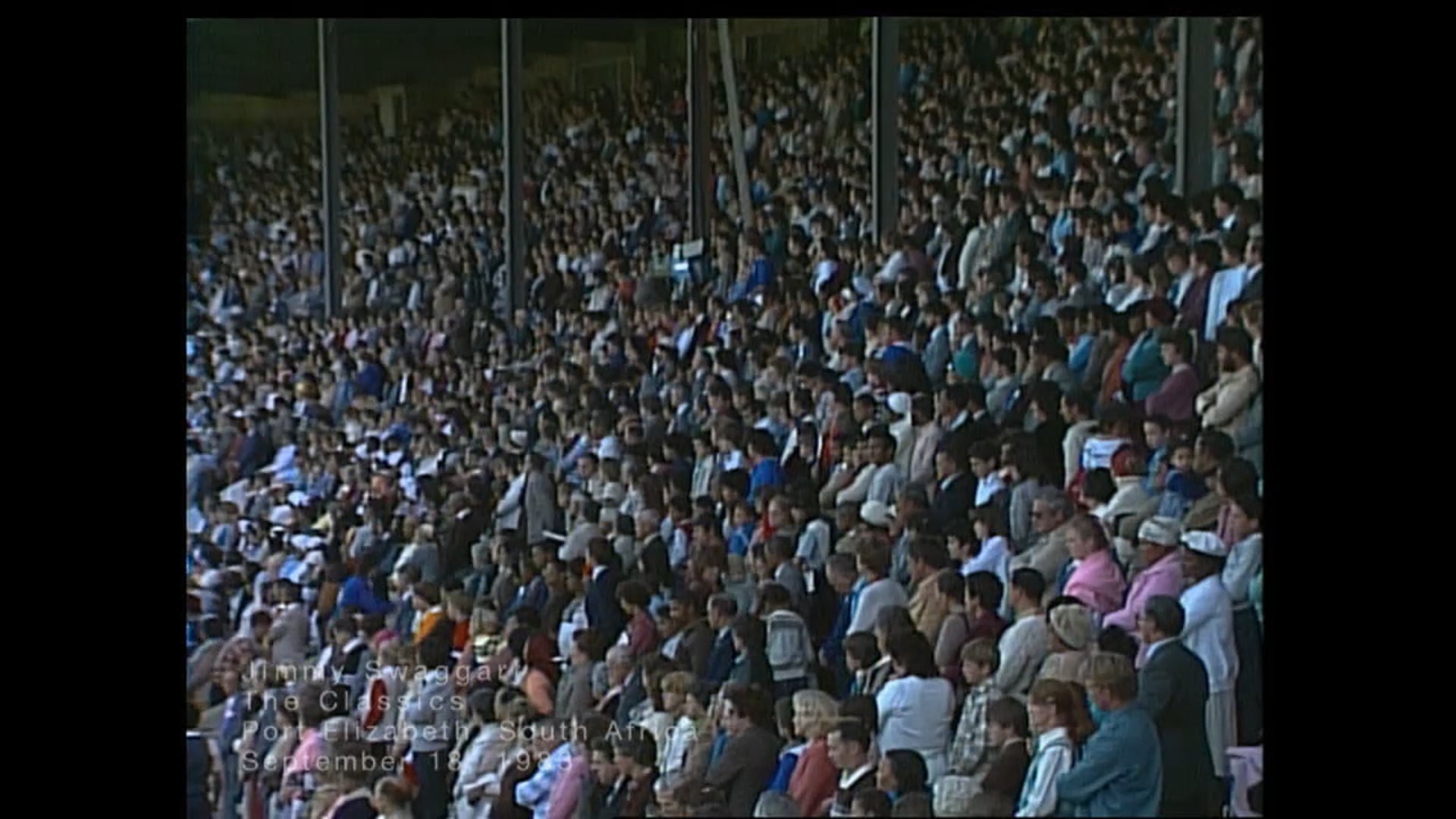 PORT ELIZABETH SOUTH AFRICA - 09/18/1983 SUNDAY CRUSADE