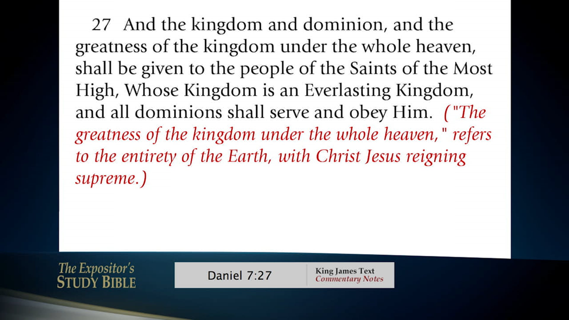 A Study In The Word - Mar. 8th, 2021