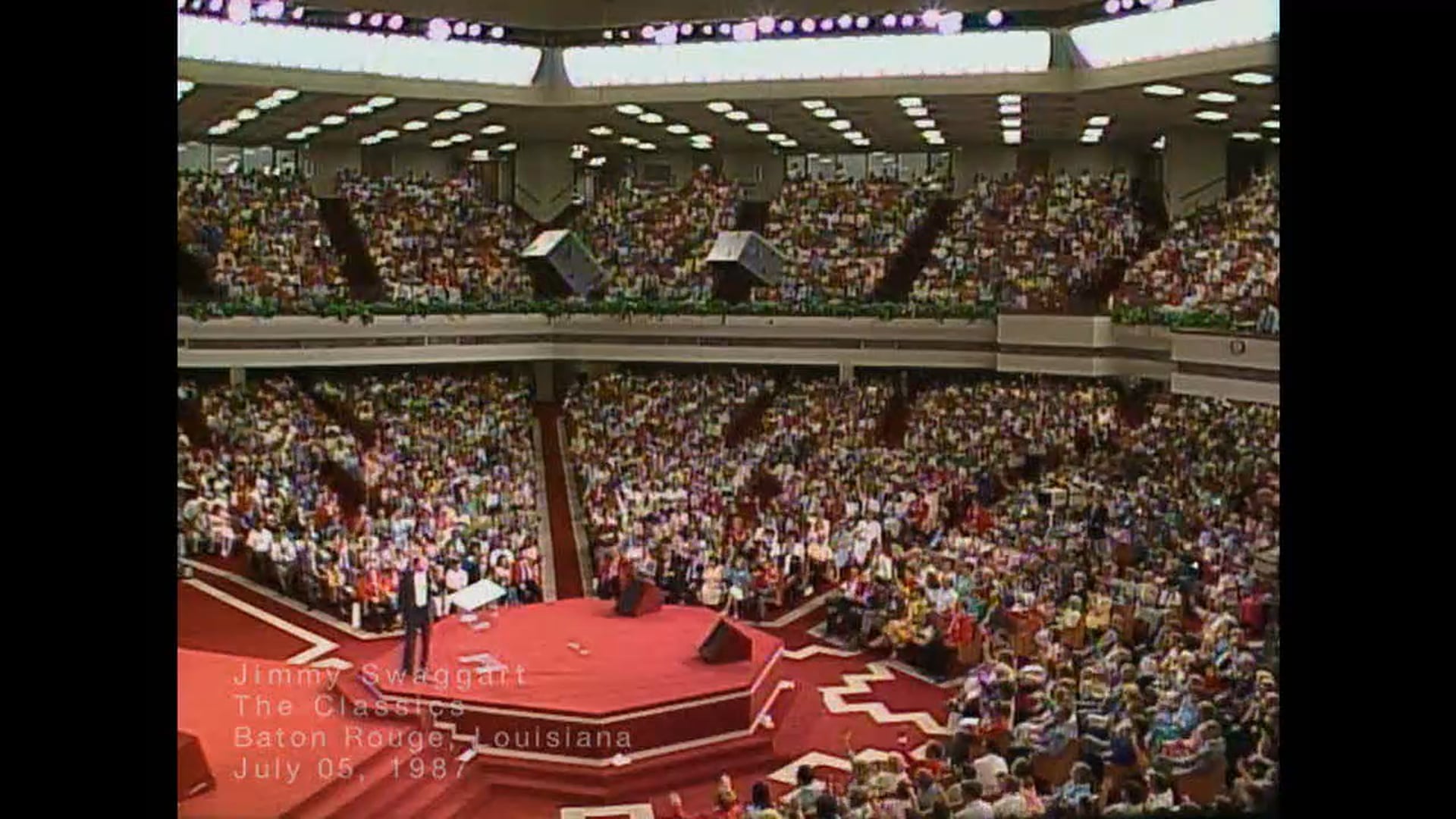 BATON ROUGE LOUISIANA - 07/05/1987 SUNDAY CRUSADE