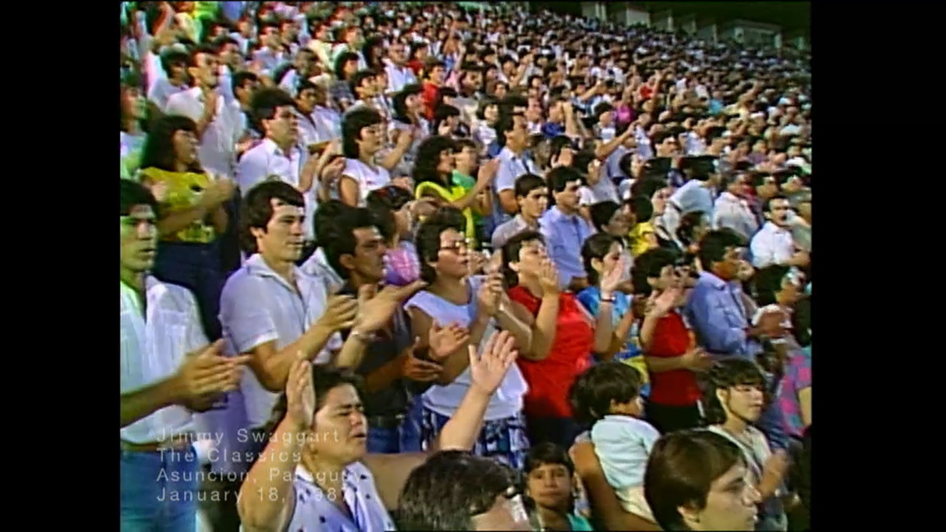 ASUNCION PARAGUAY - 01/18/1987 SUNDAY CRUSADE
