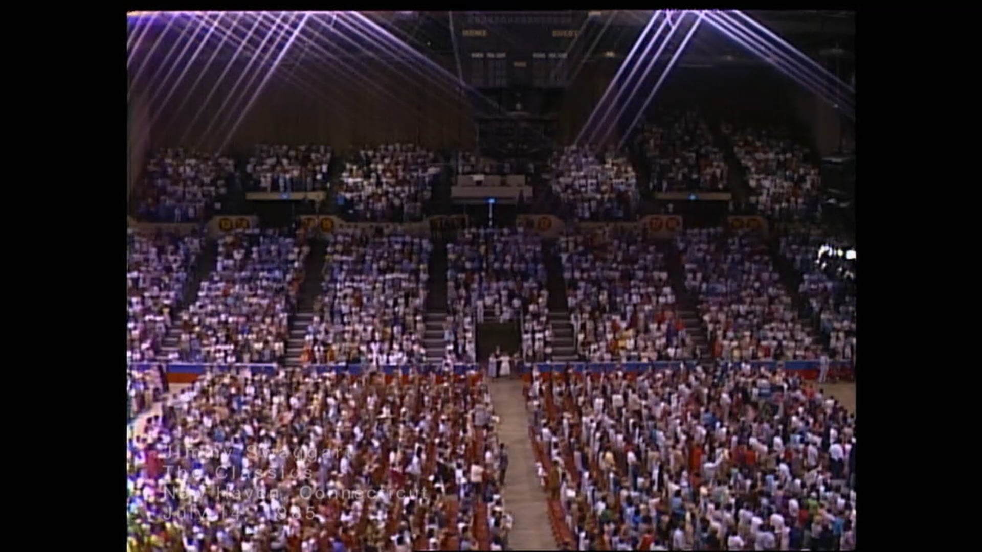 NEW HAVEN CONNECTICUT - 07/14/1985 SUNDAY CRUSADE