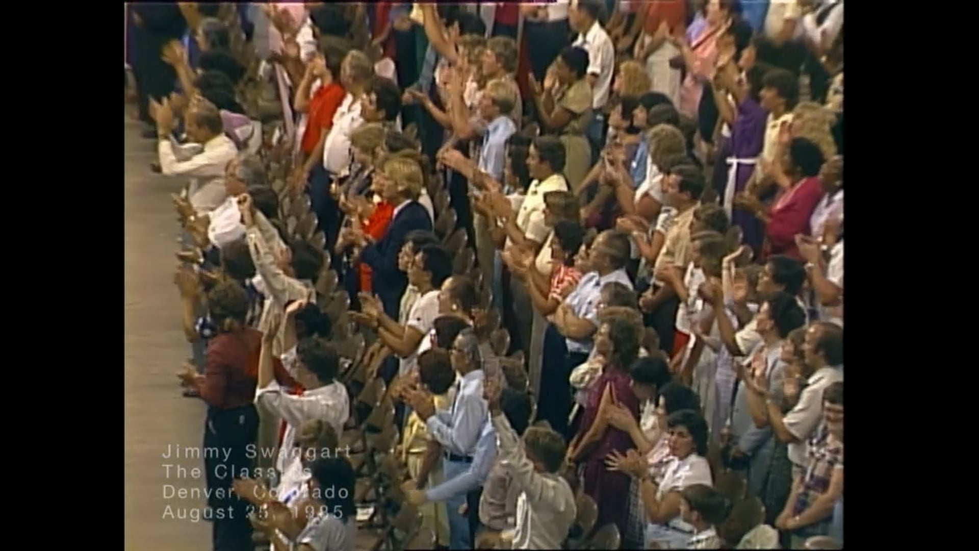 DENVER COLORADO - 08/25/1985 SUNDAY CRUSADE