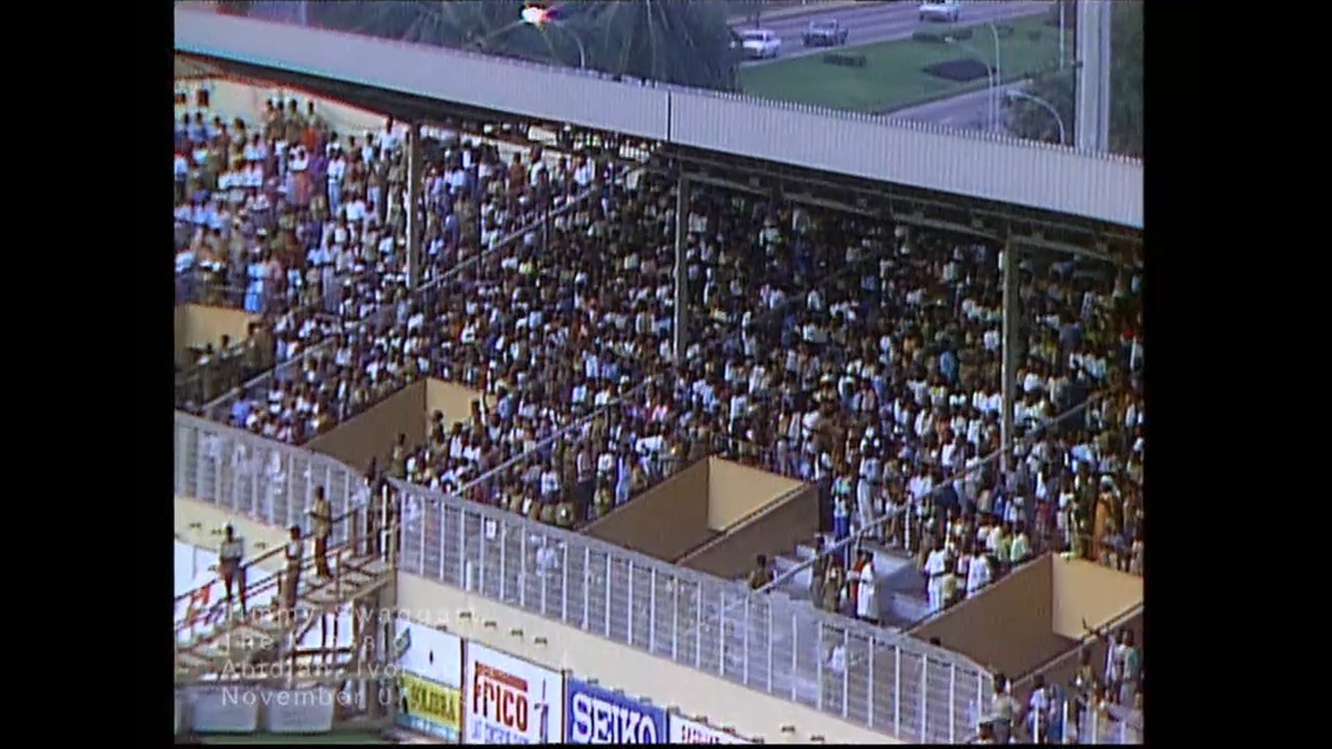 ABIDJAN IVORY COAST - 11/07/1987 SATURDAY CRUSADE