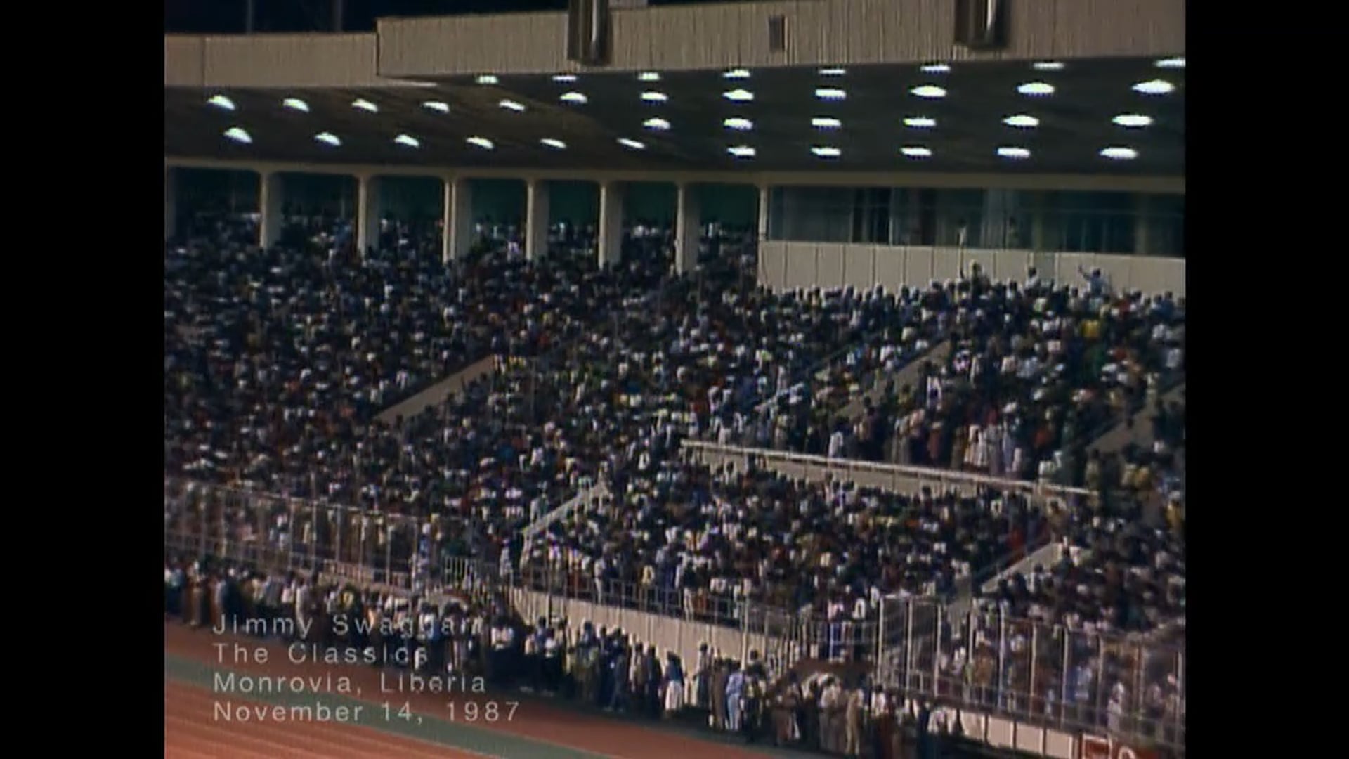 MONROVIA LIBERIA - 11/14/1987 SATURDAY CRUSADE