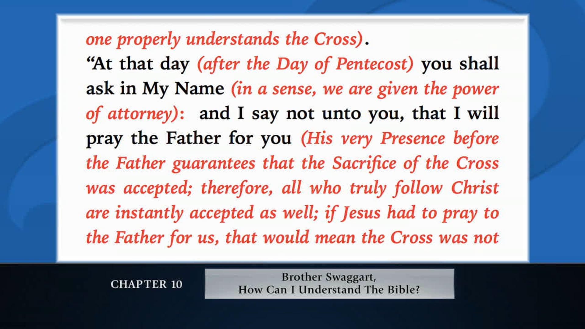 The Message Of The Cross - Jan. 12th, 2021