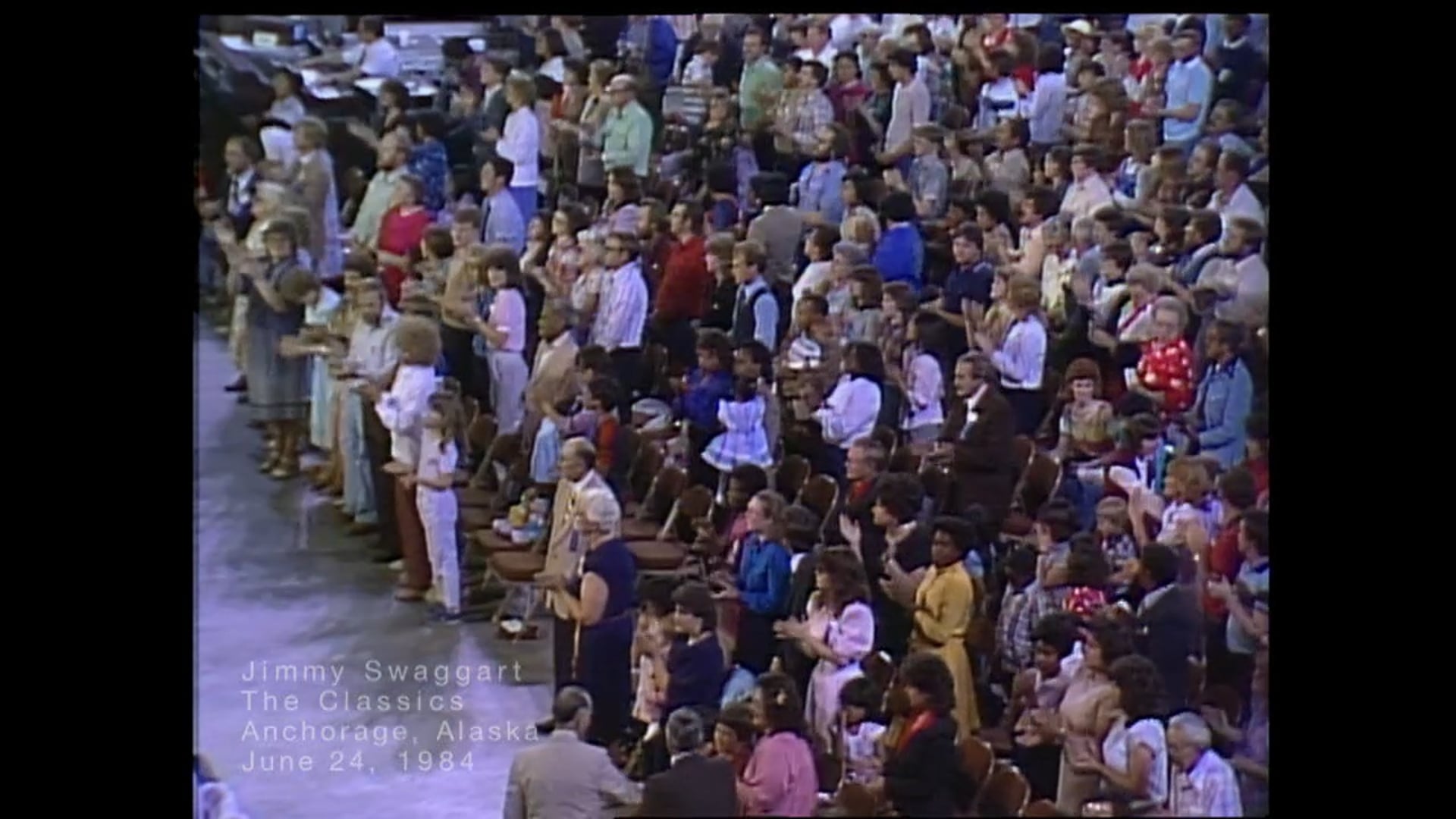 ANCHORAGE, ALASKA - 06/24/1984 SUNDAY CRUSADE