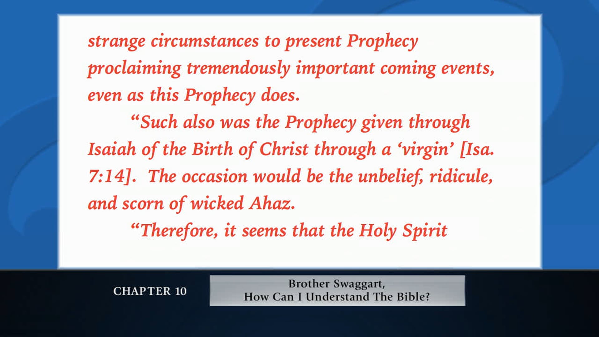 The Message Of The Cross - Feb. 10th, 2021