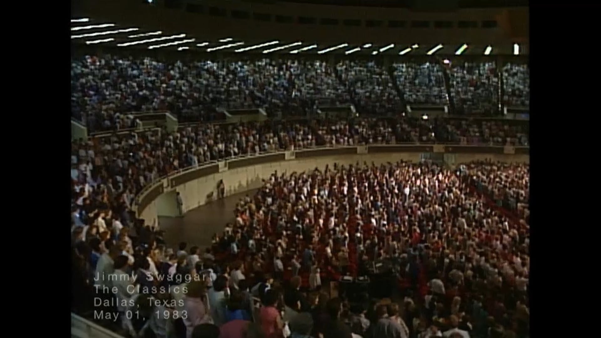 DALLAS, TEXAS - 05/01/1983 SUNDAY CRUSADE