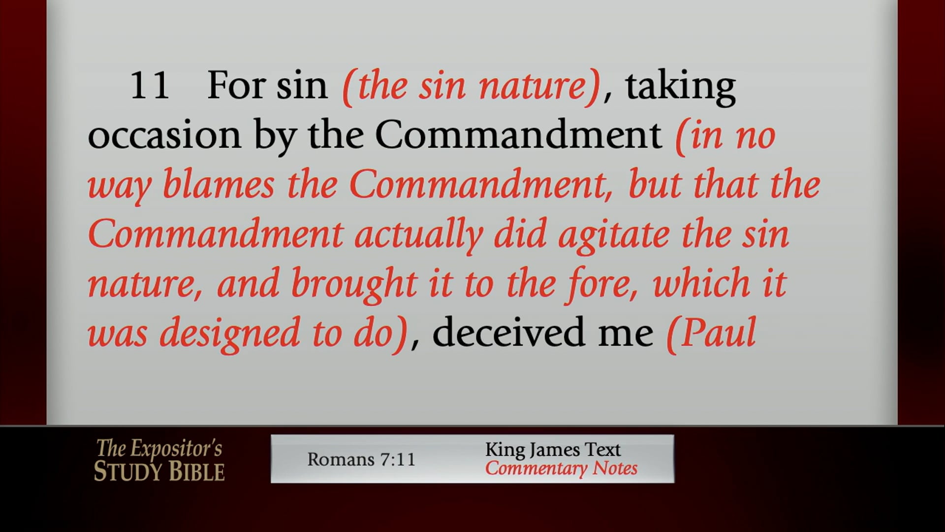 The Message Of The Cross - November 19th,  2024