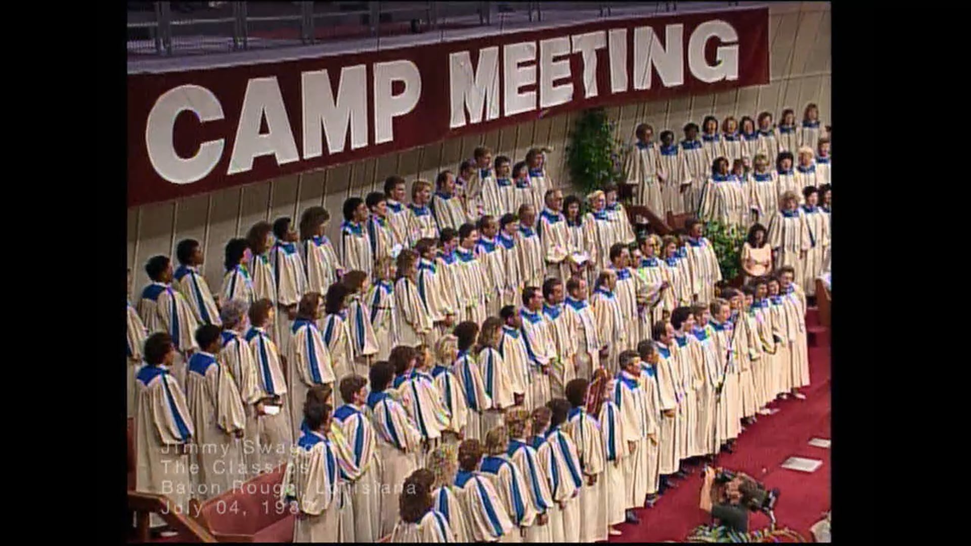 BATON ROUGE LOUISIANA - 07/04/1987 SATURDAY CRUSADE