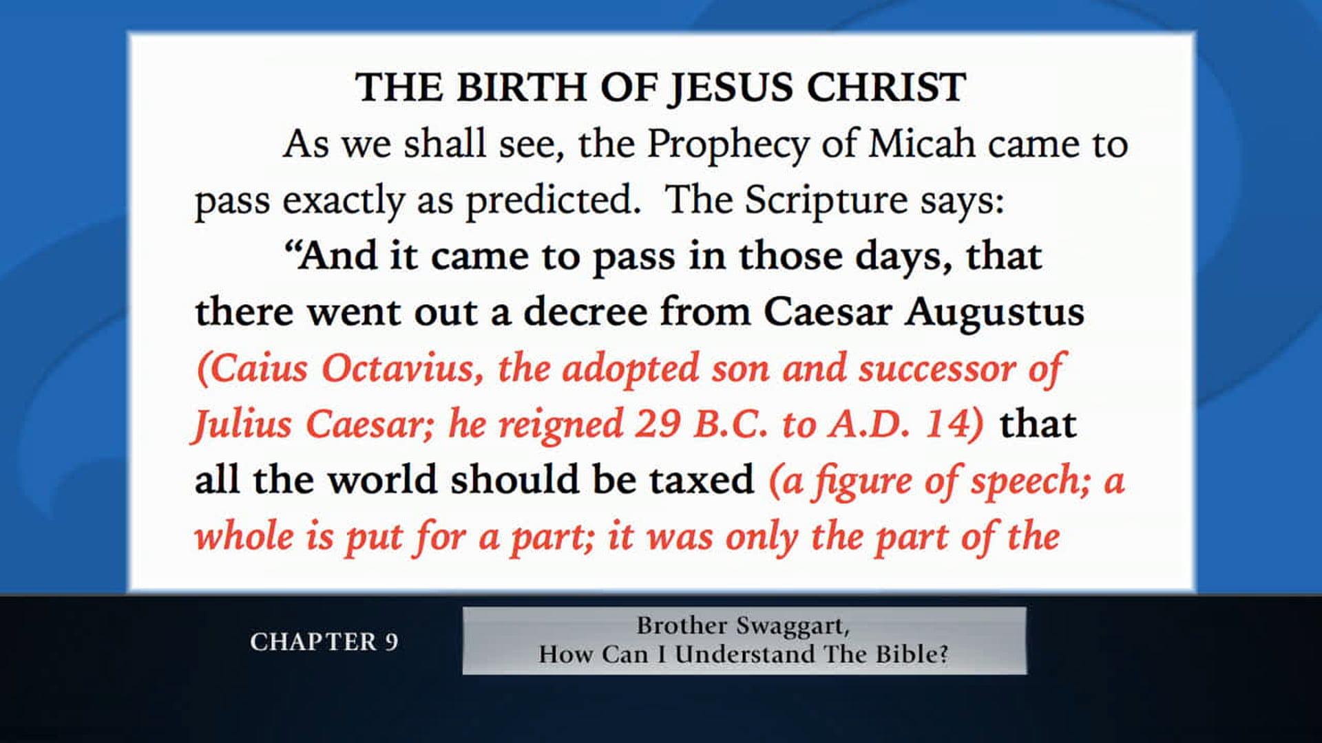 The Message Of The Cross - Dec. 4th, 2020