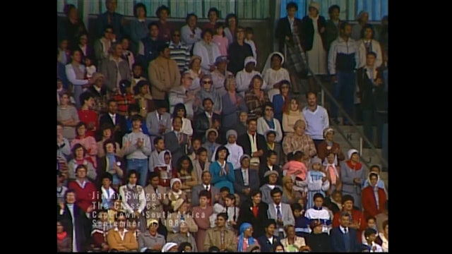 CAPETOWN, SOUTH AFRICA - 09/11/1983 SUNDAY CRUSADE