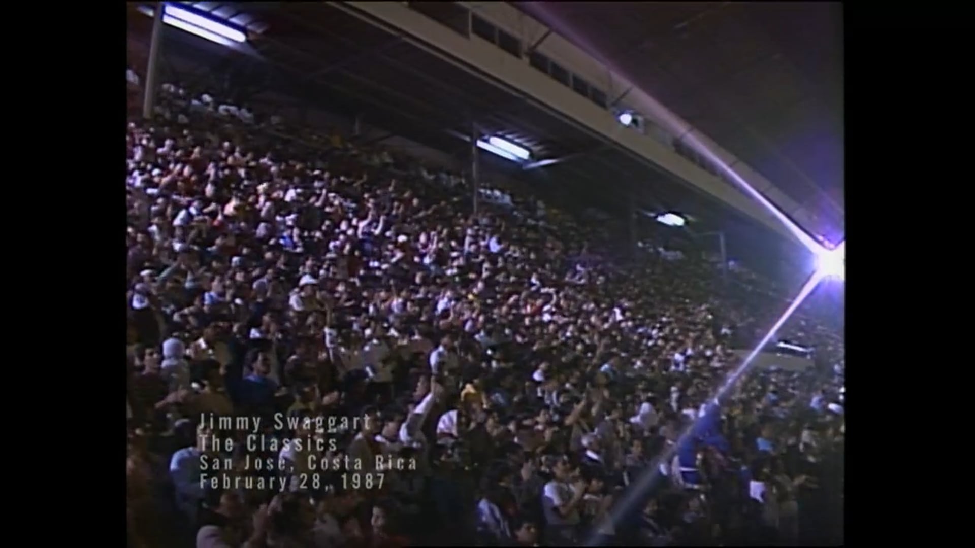 SAN JOSE COSTA RICA - 02/28/1987 SATURDAY CRUSADE