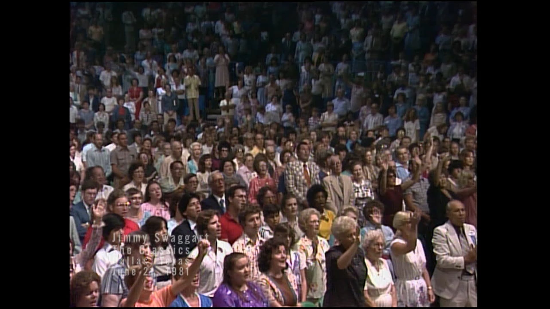 DALLAS TEXAS - 06/21/1981 SUNDAY CRUSADE