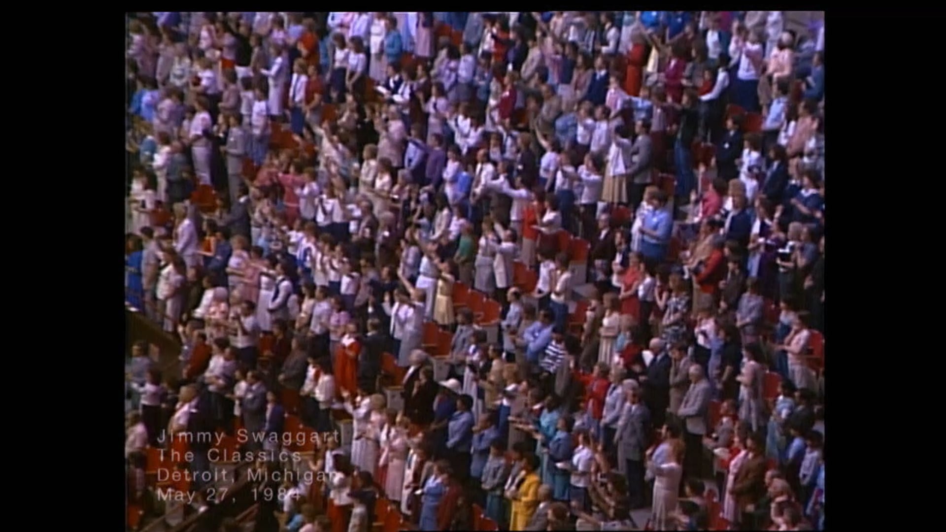 DETROIT MICHIGAN - 05/27/1984 SUNDAY CRUSADE