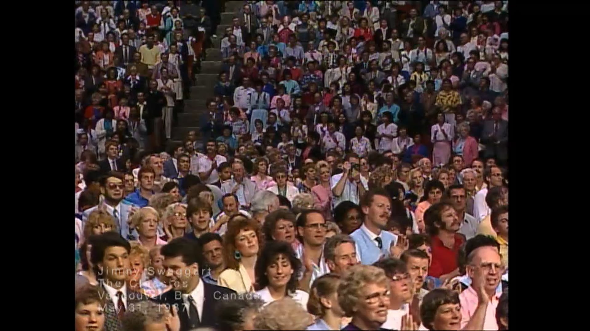 VANCOUVER BC CANADA - 05/31/1987 SUNDAY CRUSADE