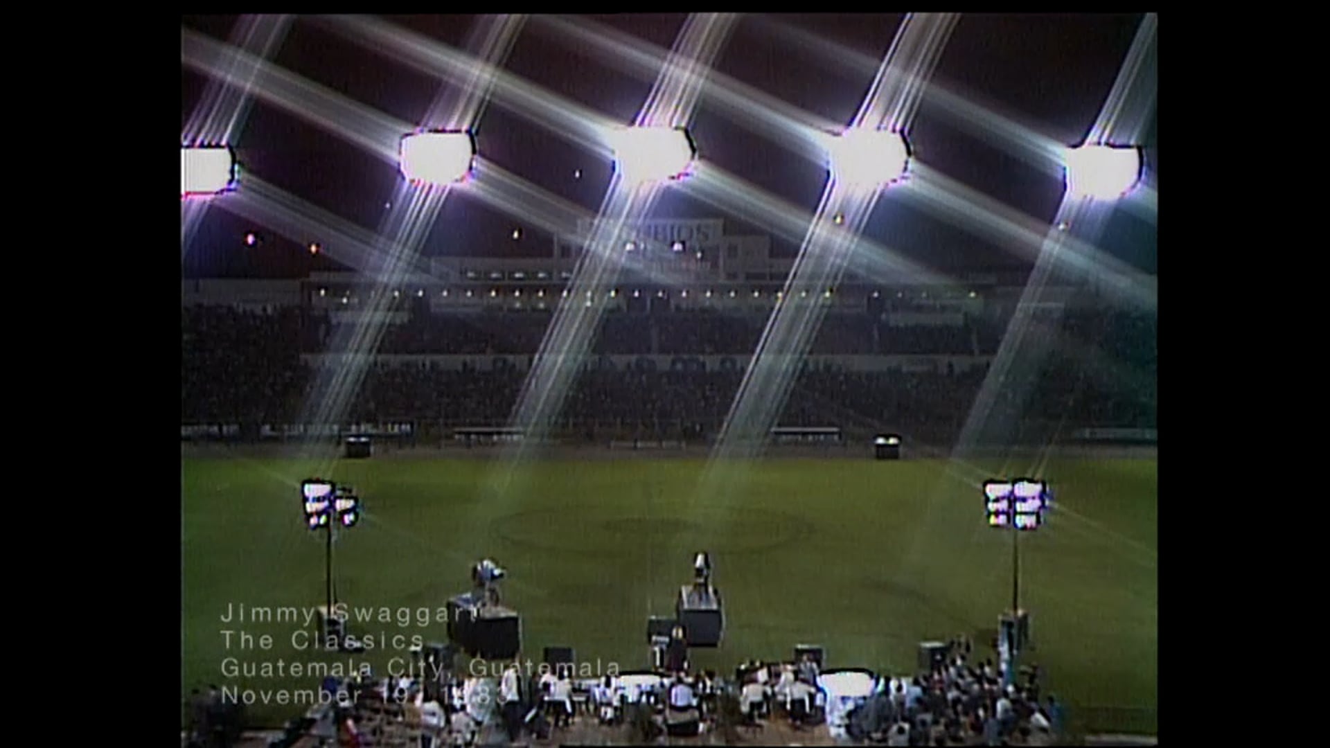GUATEMALA CITY GUATEMALA - 11/19/1983 SATURDAY CRUSADE