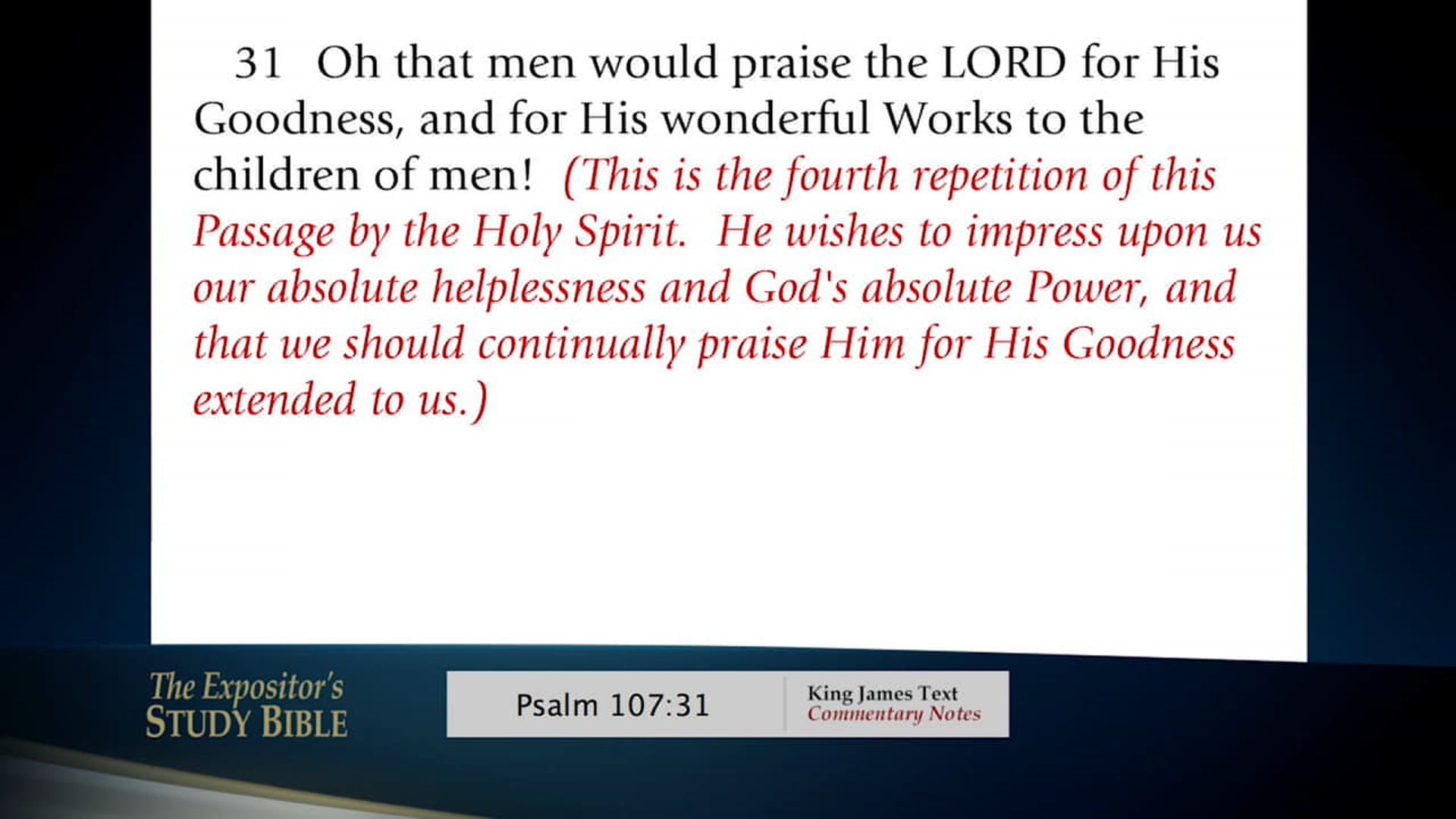 A Study In The Word - Mar. 4th, 2021