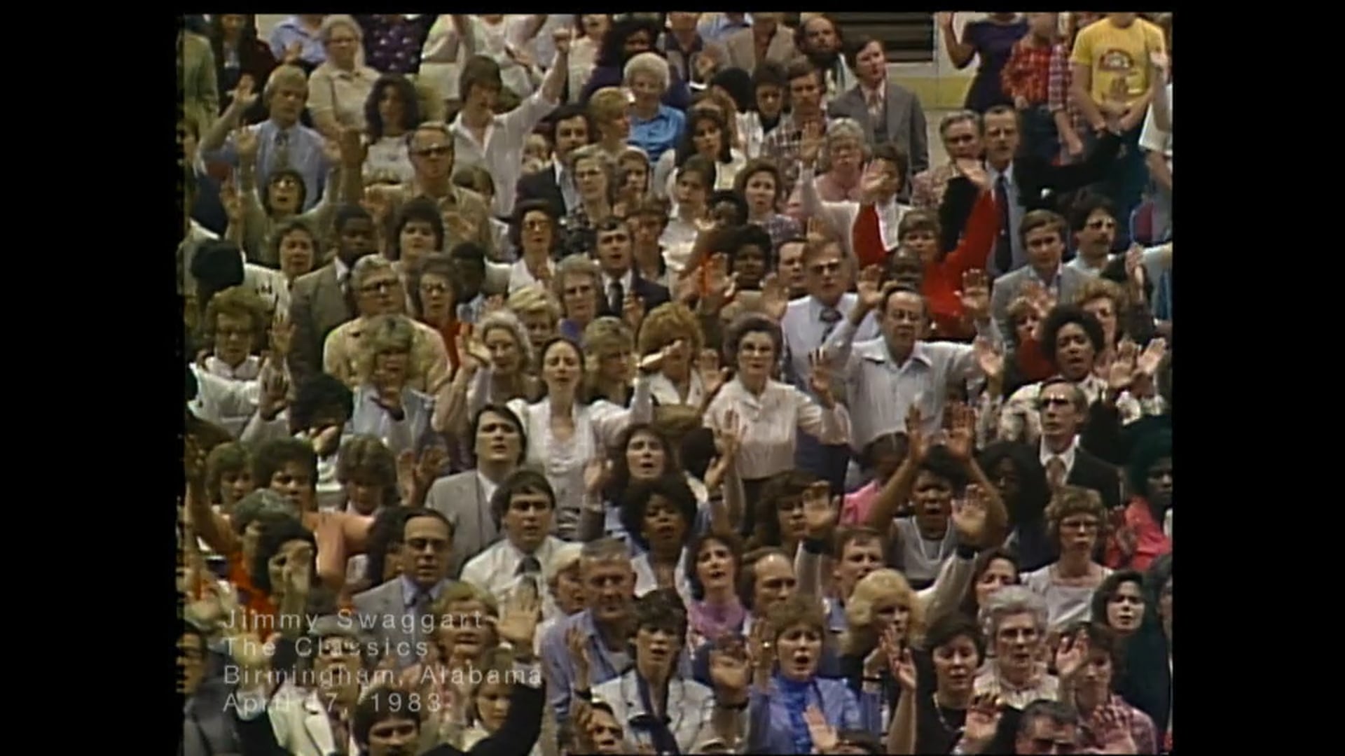 BIRMINGHAM, ALABAMA - 04/17/1983 SUNDAY CRUSADE