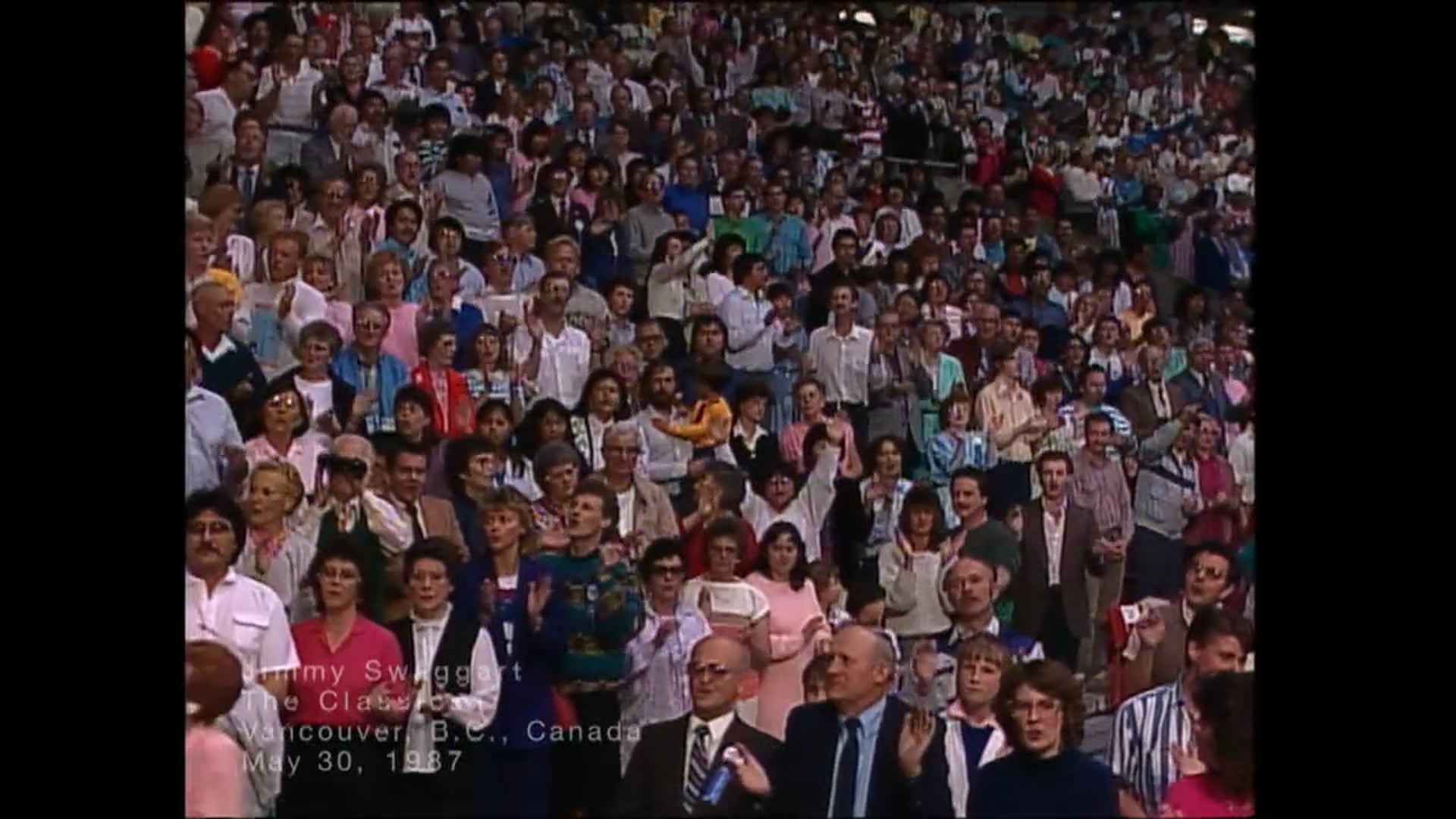 VANCOUVER CANADA - 05/30/1987 SATURDAY CRUSADE