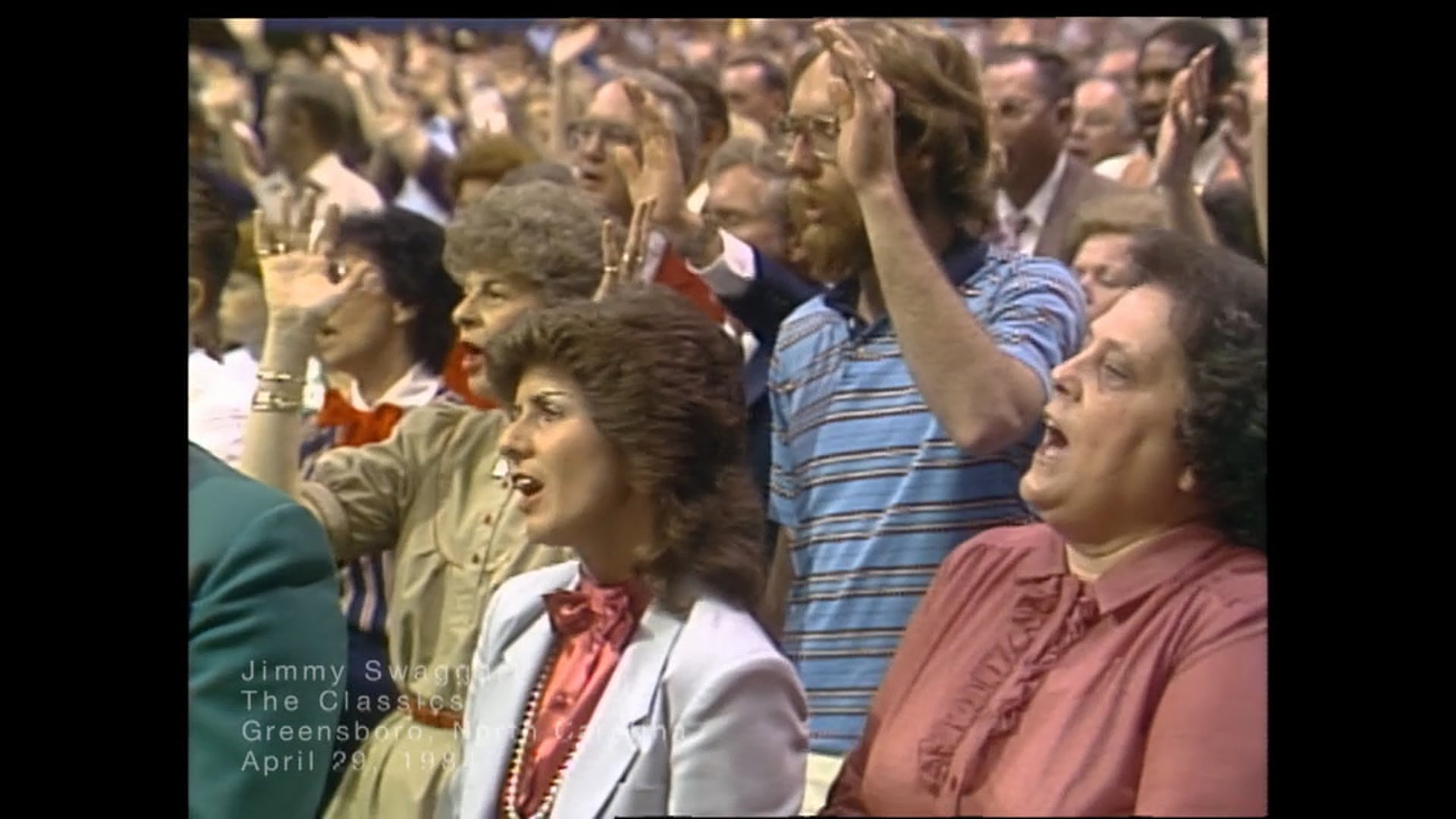 GREENSBORO NORTH CAROLINA - 04/29/1984 SUNDAY CRUSADE