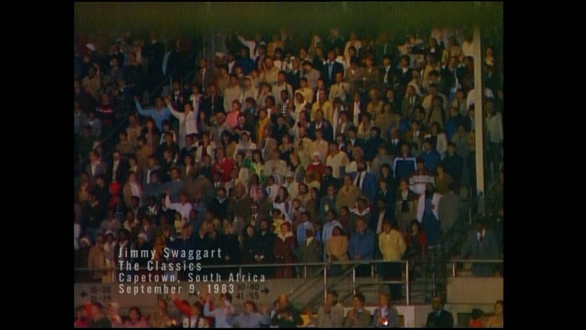 CAPETOWN, SOUTH AFRICA - 09/09/1983 FRIDAY CRUSADE