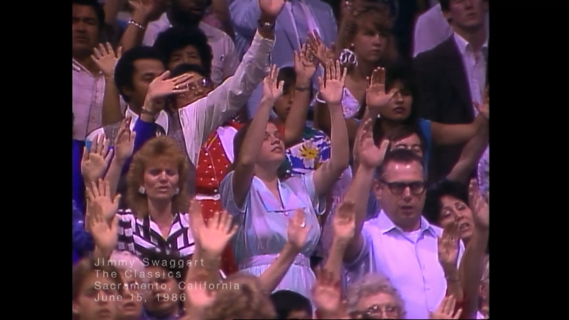 SACRAMENTO CALIFORNIA - 06/15/1986 SUNDAY CRUSADE