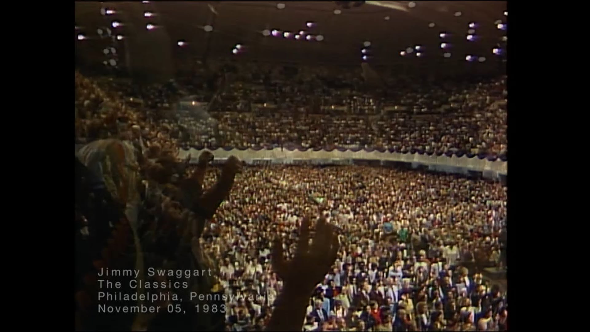 PHILADELPHIA PENNSYLVANIA - 11/05/1983 SATURDAY CRUSADE