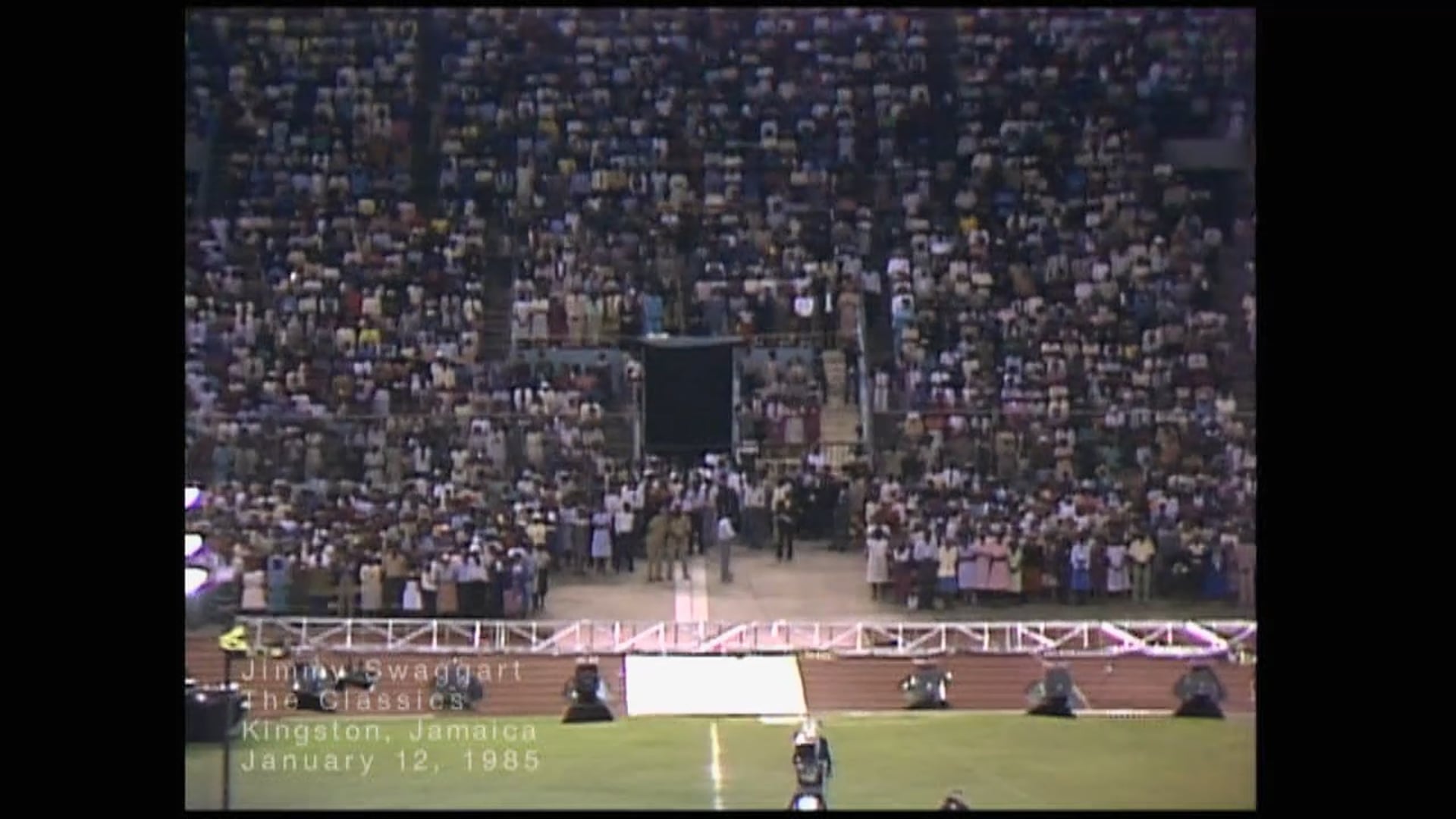 KINGSTON JAMAICA - 01/12/1985 SATURDAY CRUSADE