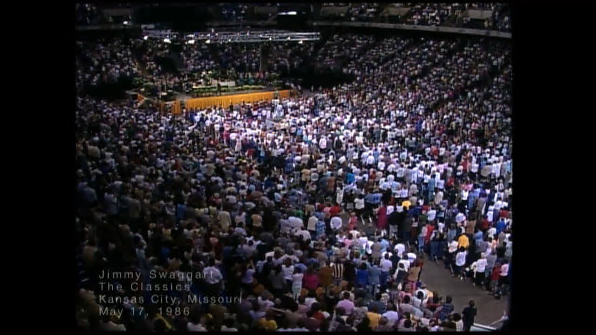 KANSAS CITY MISSOURI - 05/17/1986 SATURDAY CRUSADE