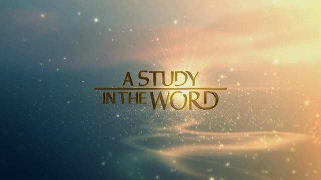 A Study In The Word - Oct. 3rd, 2023