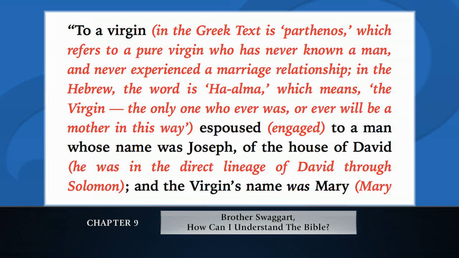 The Message Of The Cross - Dec. 3rd, 2020