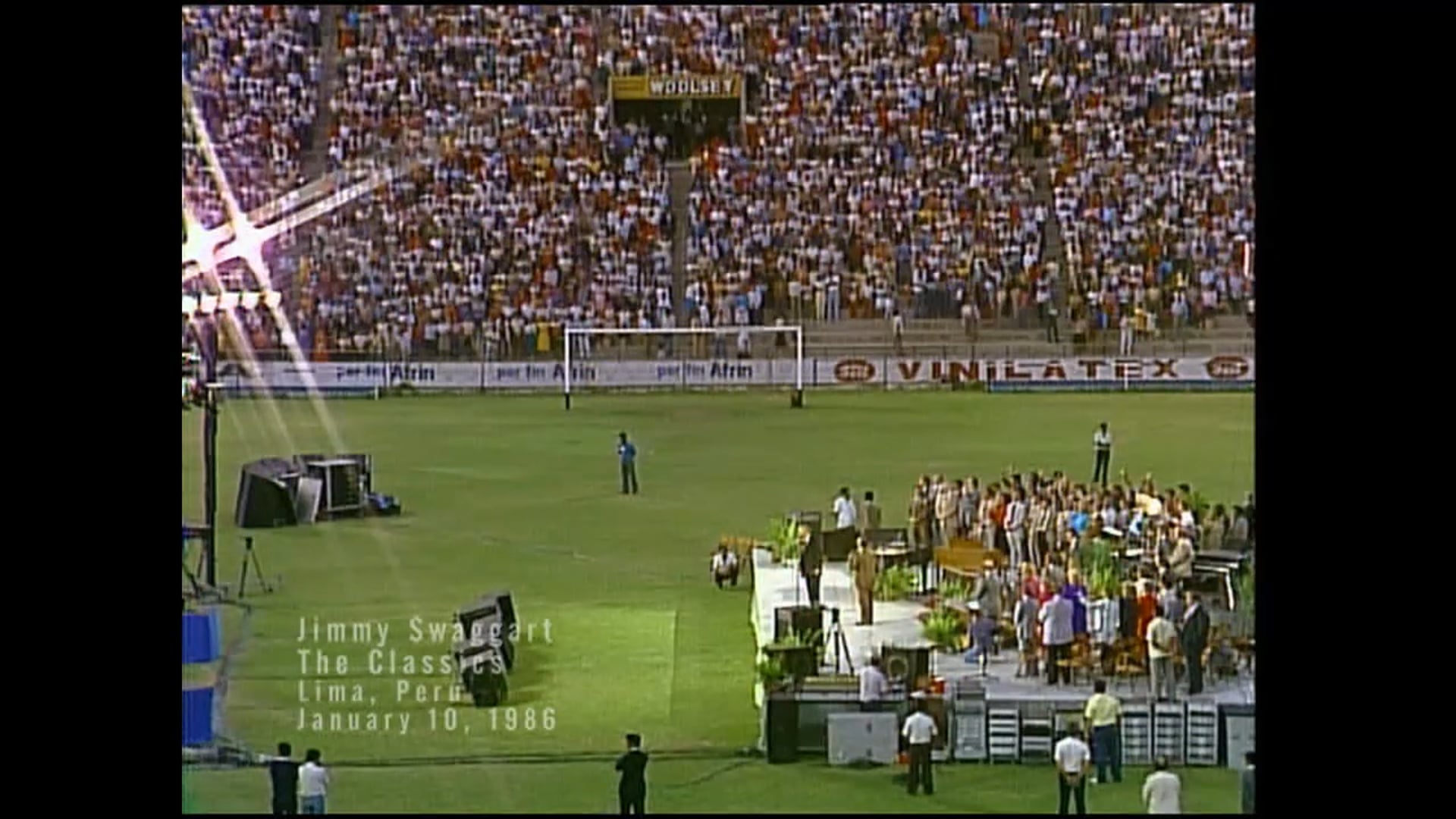 LIMA, PERU - 01/10/1986 FRIDAY CRUSADE