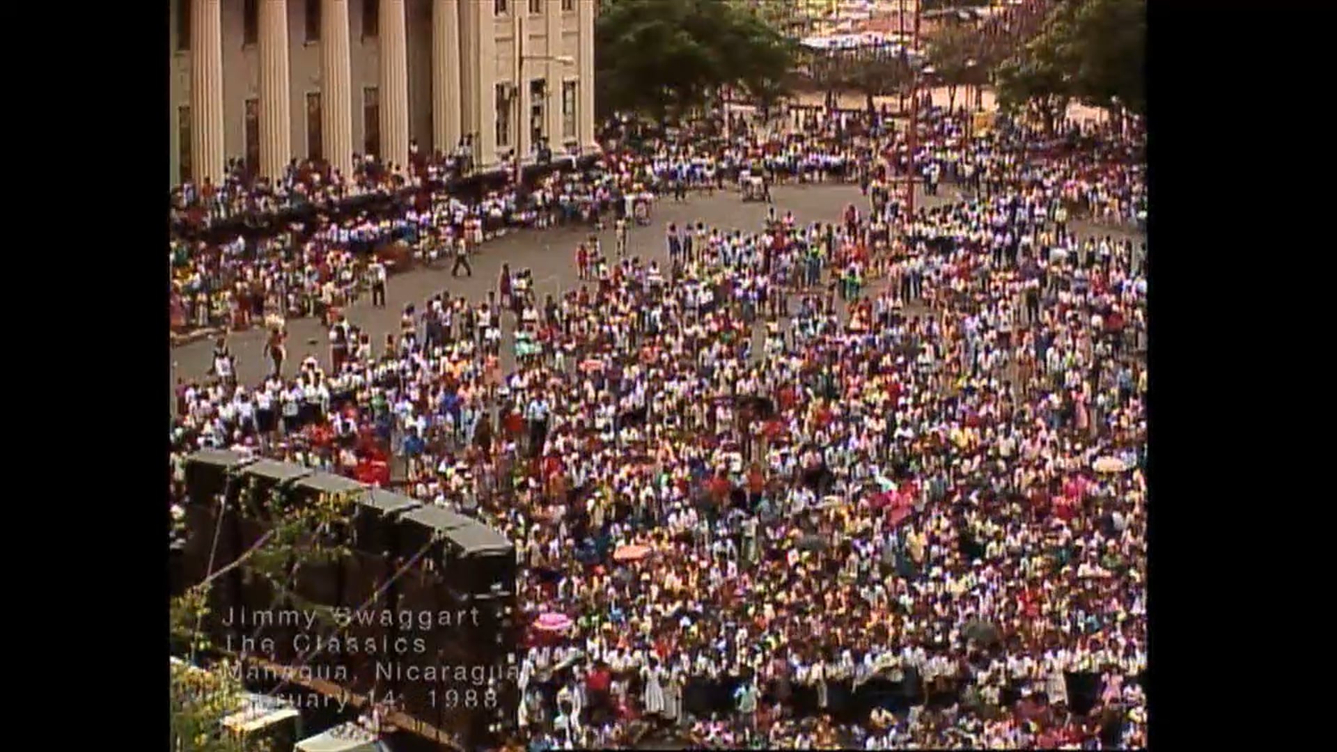 MANAGUA NICARAGUA - 02/14/1988 SUNDAY CRUSADE