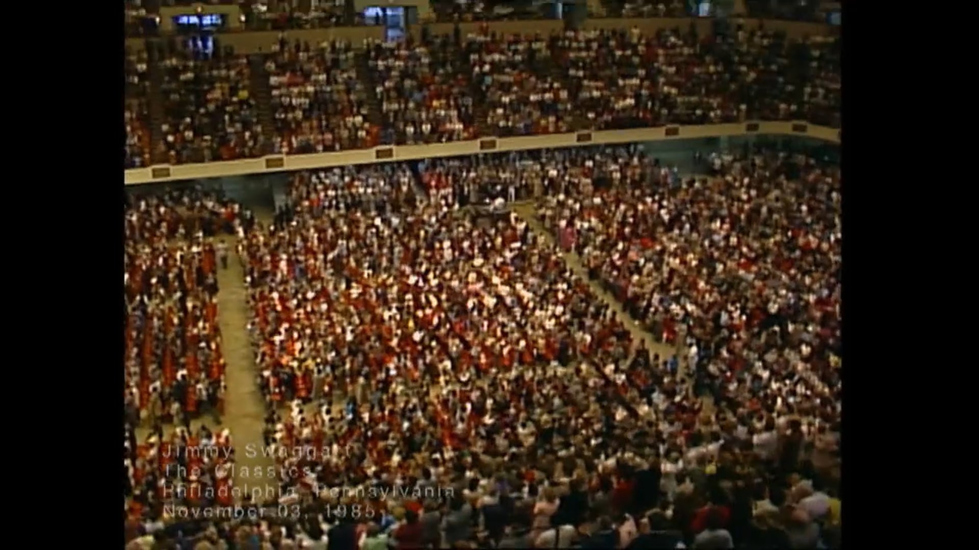 PHILADELPHIA PENNSYLVANIA - 11/03/1985 SUNDAY CRUSADE