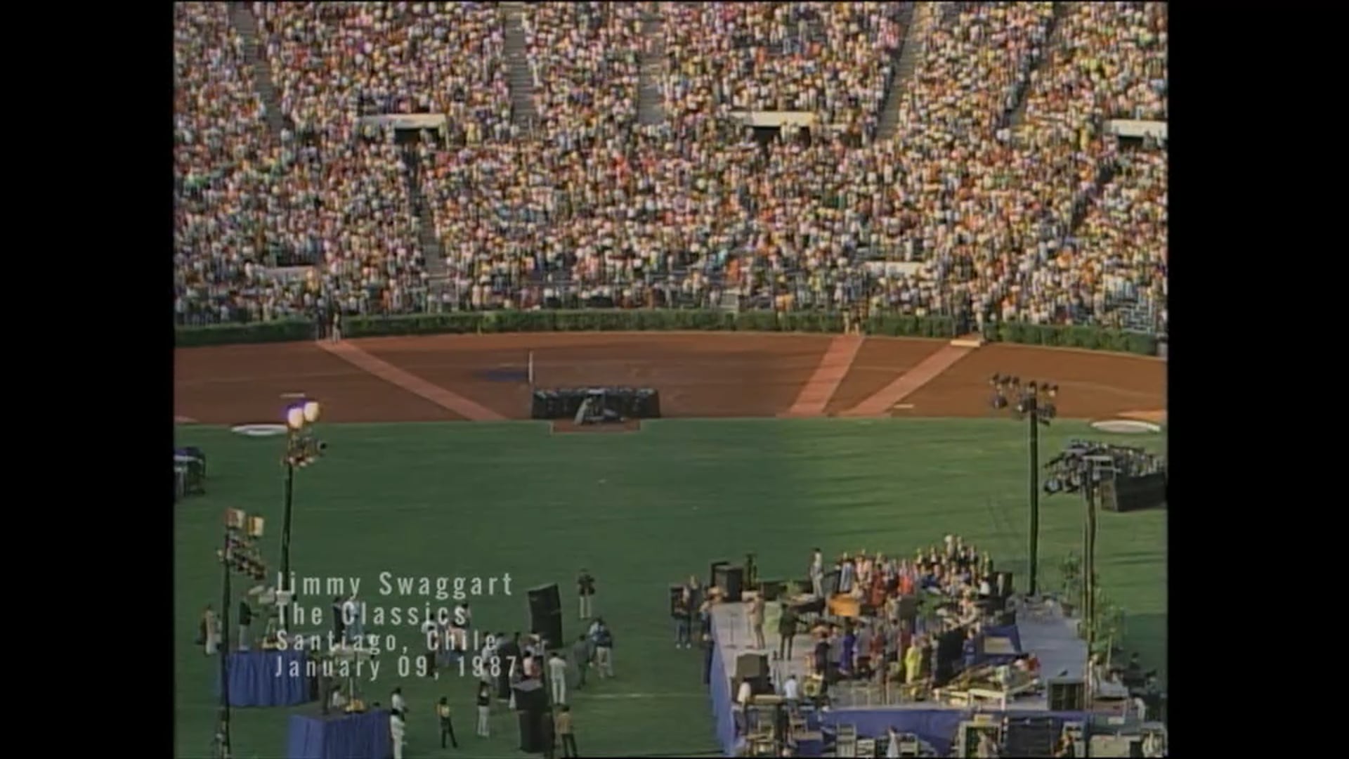 SANTIAGO CHILE - 01/09/1987 FRIDAY CRUSADE