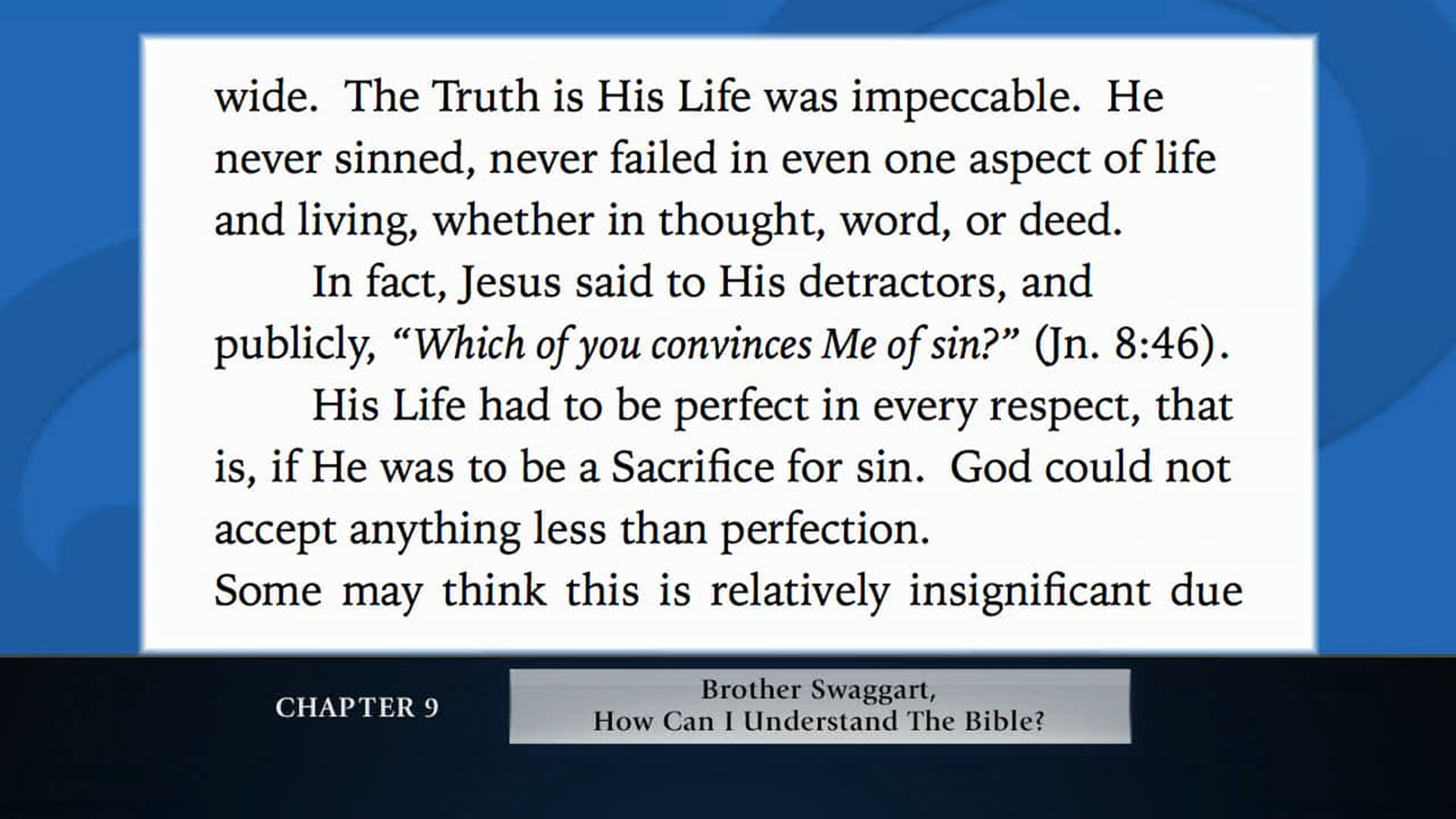 The Message Of The Cross - Dec. 7th, 2020