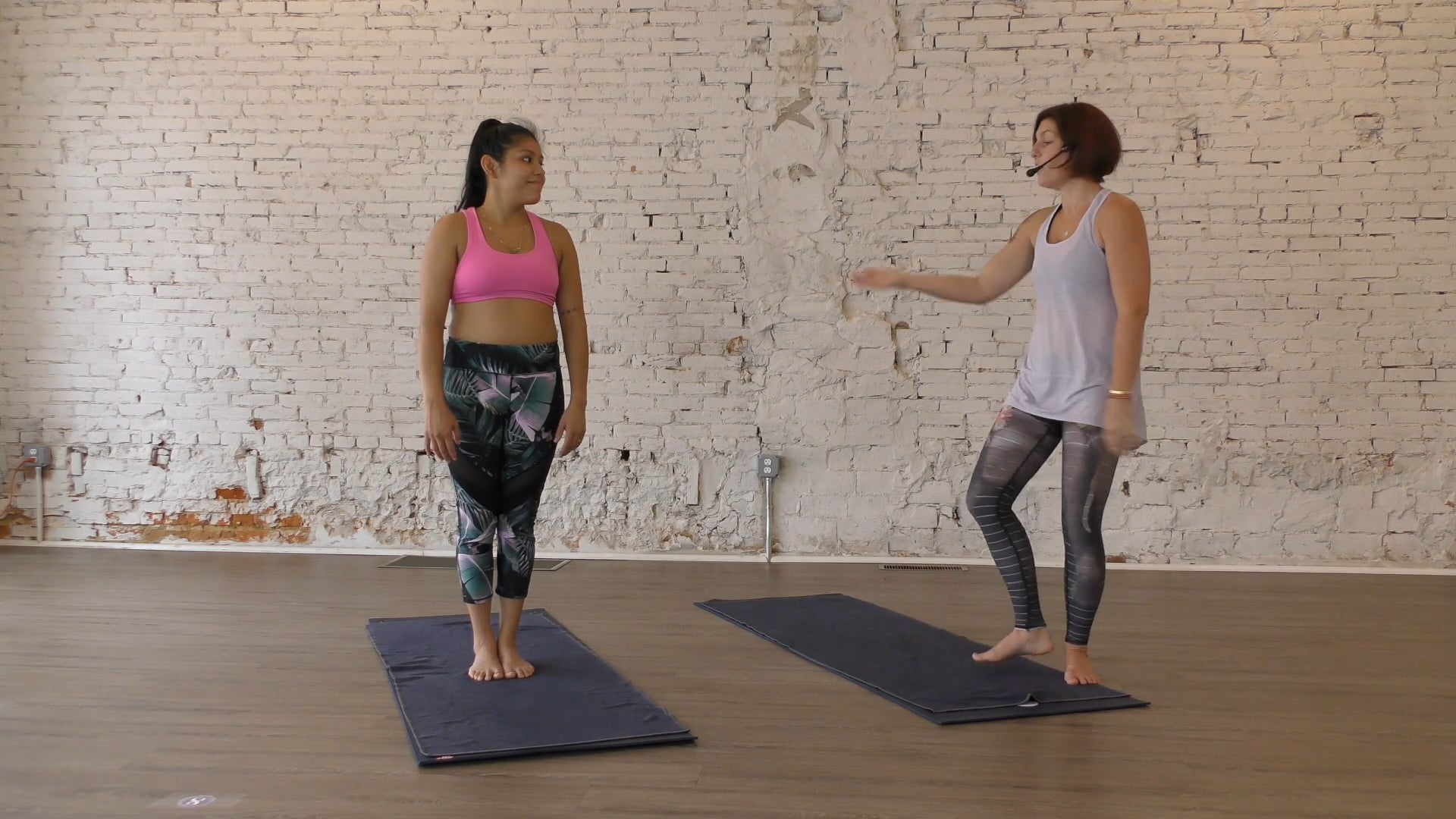 standing head to knee