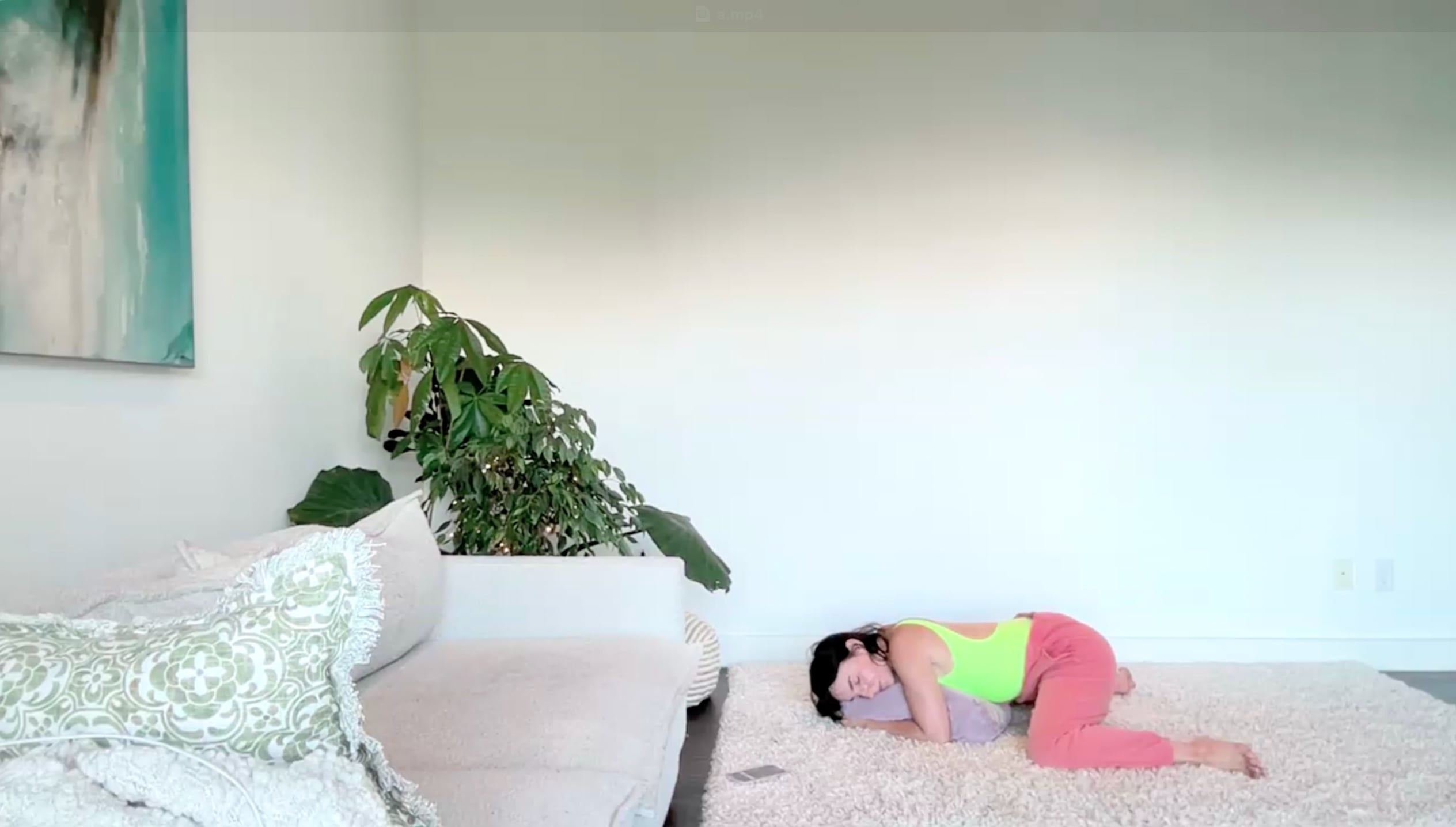 Aug 13: Long Holds Restorative  (35 min) 