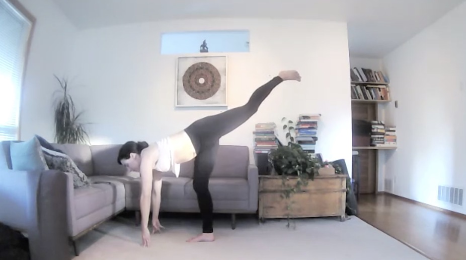 Ground, Pelvis + Flow (55 min) + Shoulder-stand Ending