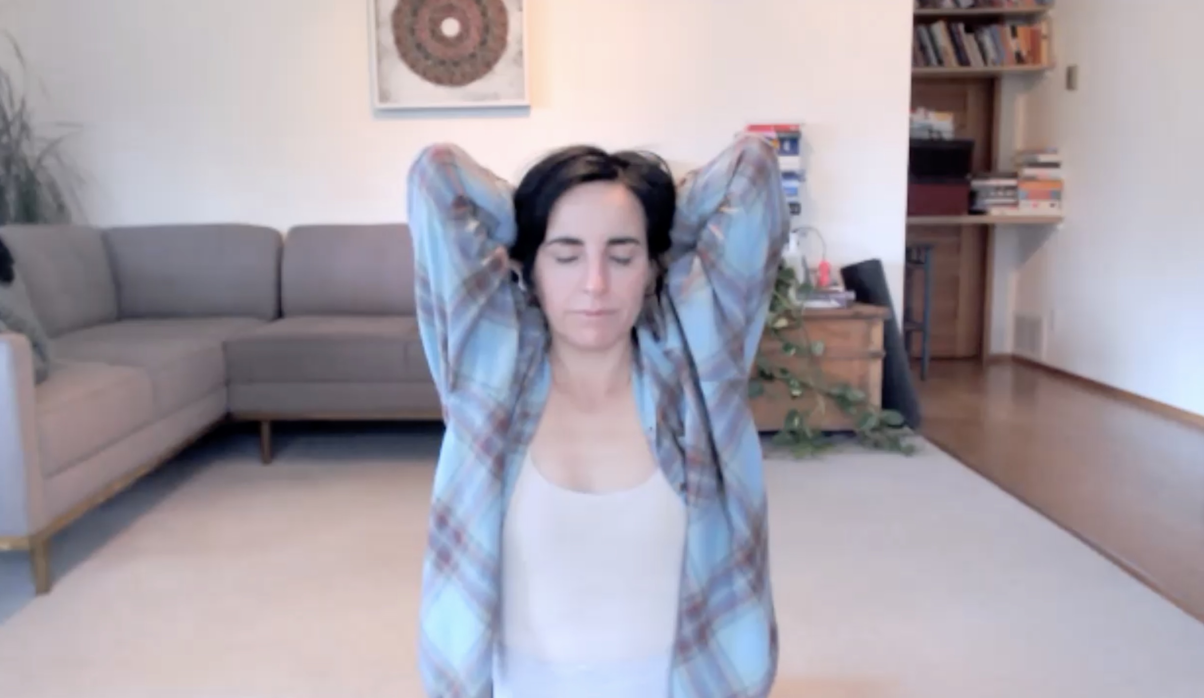 Slow, Deep Breathing: Sudarshan Kriya (30 min)