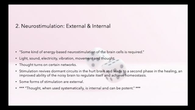 Day Two, Part Two: Stages of Healing the Brain (36 min)