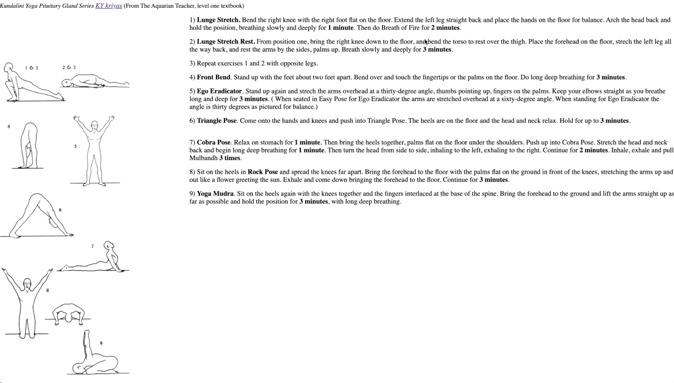 Kundalini Asana for the Pituitary Gland (60 min) 