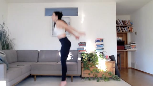 Cathartic Flow + Cardio Bursts  (52 min)