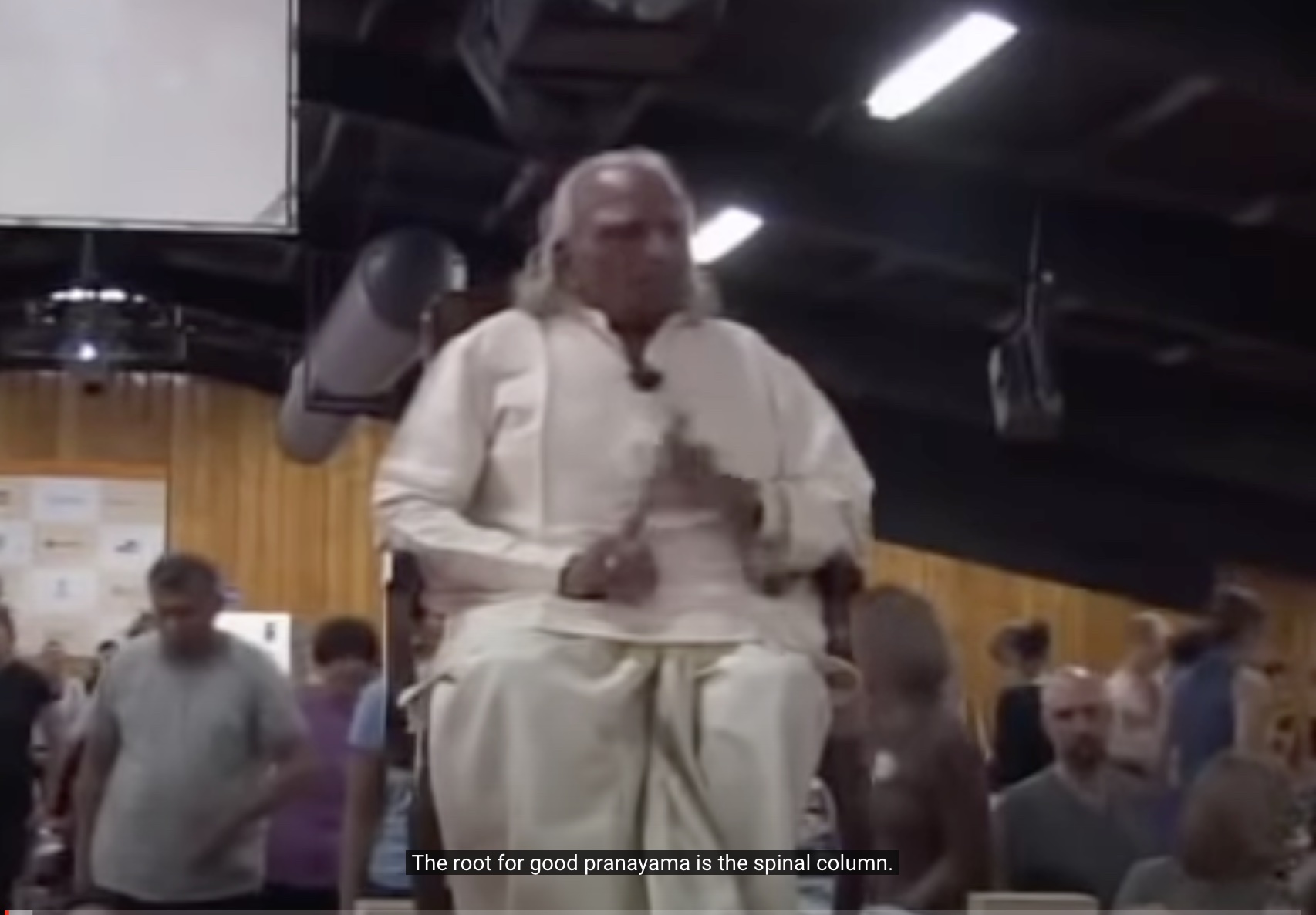 Traditional Pranayama + 2 min Iyengar Clip (30 min)