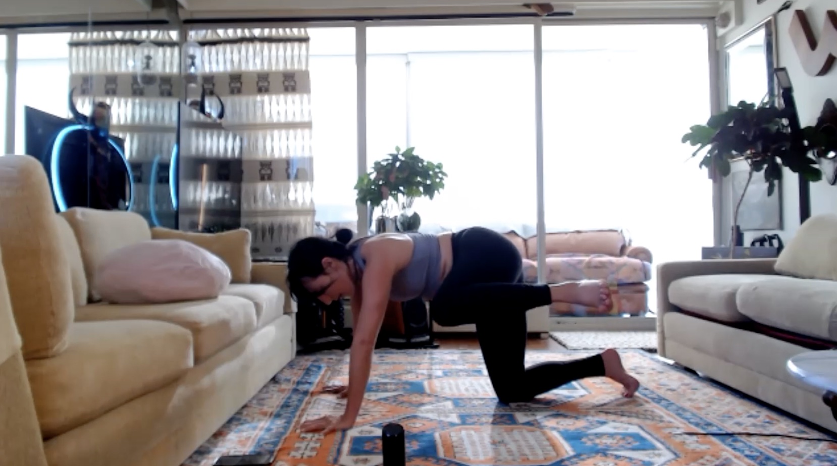 Glutes, Abs & Ankle Sprain Sequence (40 min)