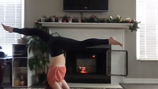 Dec 17: Hand/Head/Shoulder Stand(s) + Core