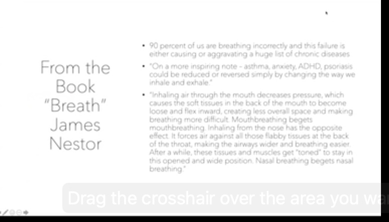 April 16: Sleep Apnea/Snoring/Nasal vs Mouth Breathing Lesson + Practice