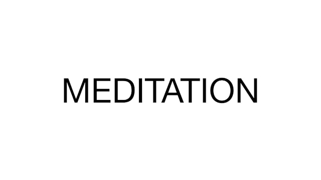 MEDITATION Daily Alignment